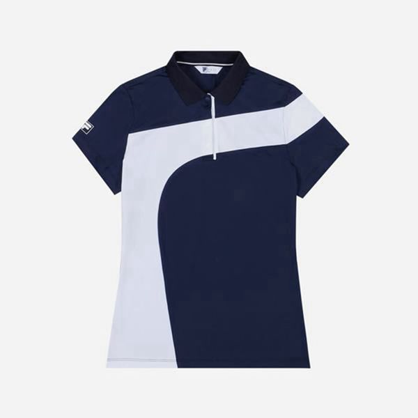 Camisas Polo Fila Mujer Azul Marino - Golf Single S/S - España 025476FAY